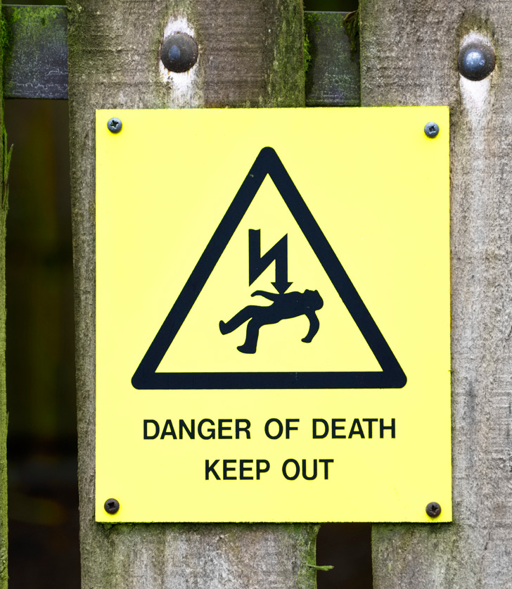 electrocution-accident-warning-Minaie-Law-Firm